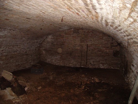 Aménagement intérieur débarras d'une cave voutée avec désafection des nuisible et champignons à Montbrison (26 Loire)