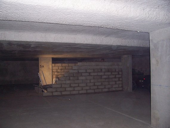 Création d'un garage au sous sol à Ecully (Rhône 69)